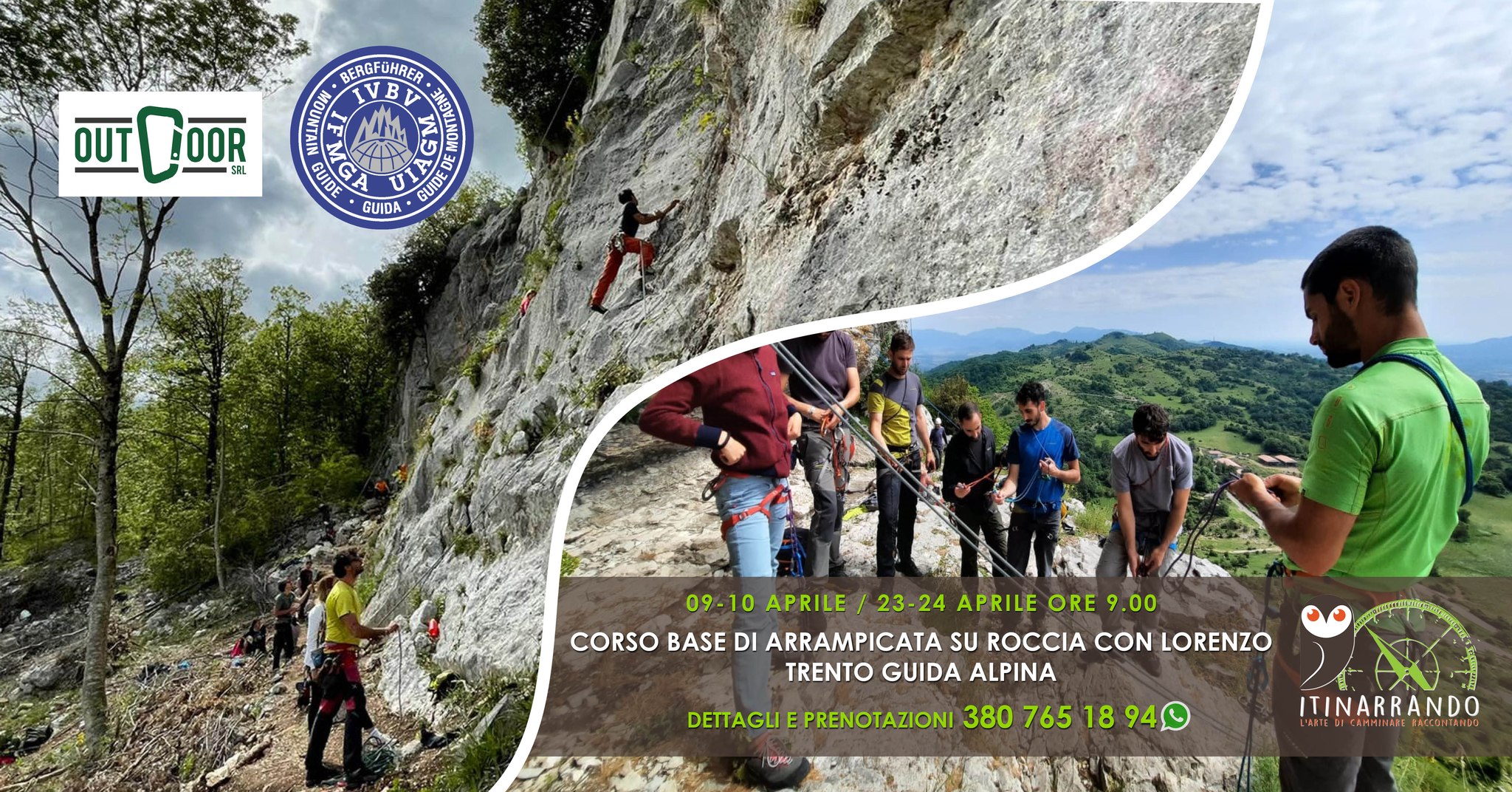 Itinarrando - Corso Base di Arrampicata